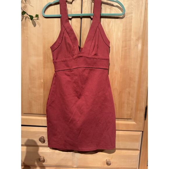 Urban Outfitters Plunging Bodycon Mini Dress - Picture 5 of 11